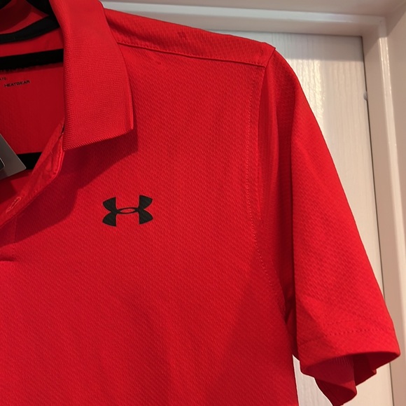 Under Armour Red Polo - Youth XL - Picture 4 of 9